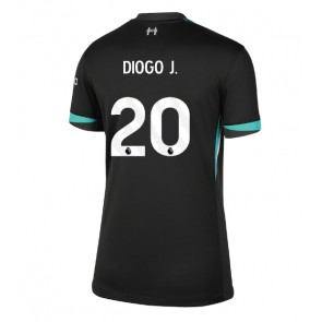 Liverpool Diogo Jota #20 Udebanetrøje Dame 2024-25 Kort ærmer